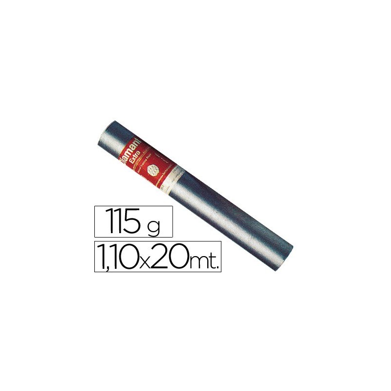 PAPEL VEGETAL DIAMANT 110-115 GR ROLLO DE 1.10X20 M