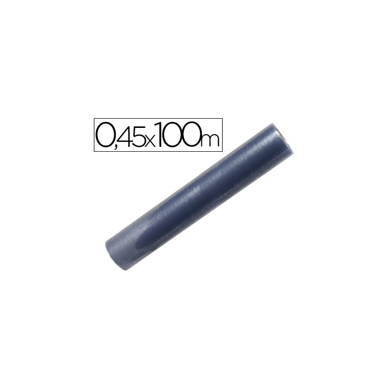 ROLLO PLASTICO FORRALIBROS 0,45X100 MT