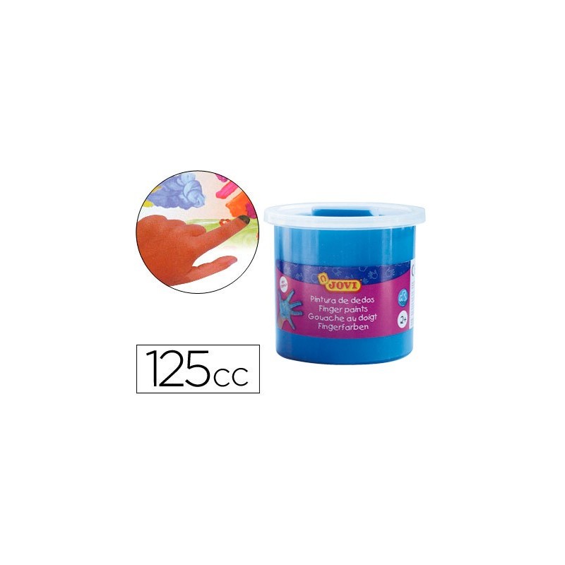 PINTURA A DEDOS JOVI 125 CC AZUL