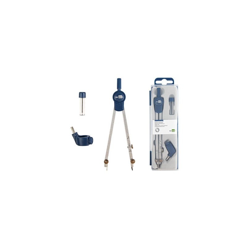 COMPAS LIDERPAPEL ARTICULADO -CON ADAPTADOR UNIVERSAL