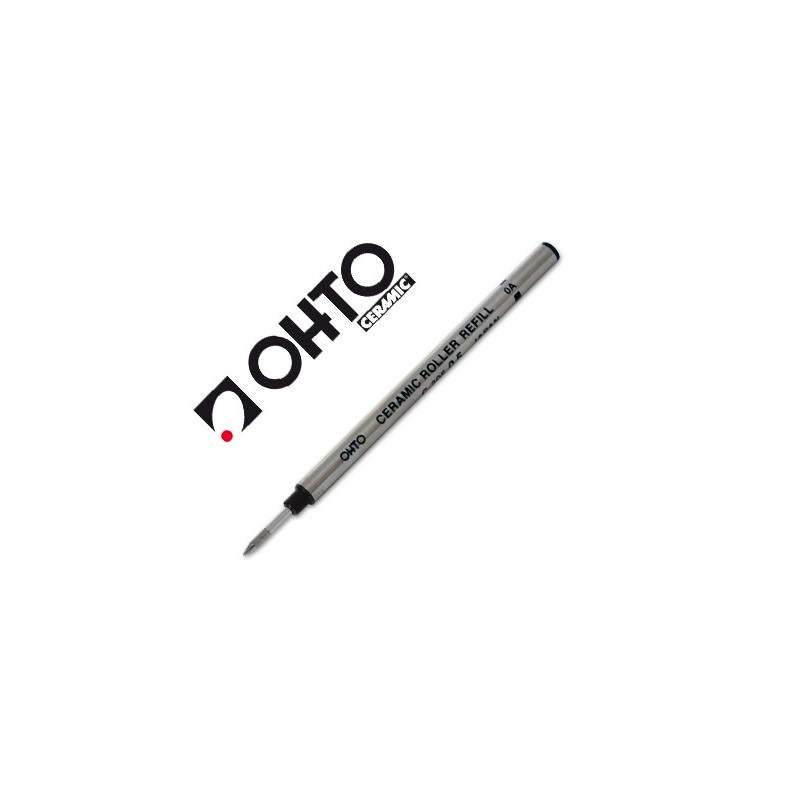RECAMBIO ROTULADOR ROLLER OHTO 0.5 NEGRO