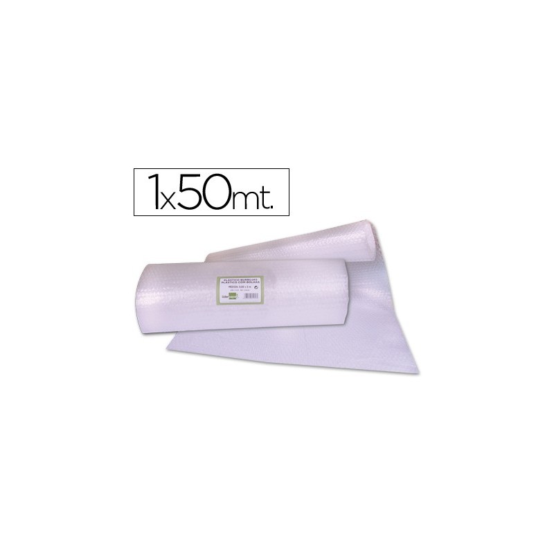 PLASTICO BURBUJA LIDERPAPEL 1X50M