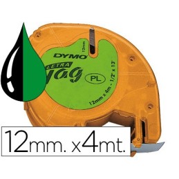 CINTA DYMO 12MMX4MT...