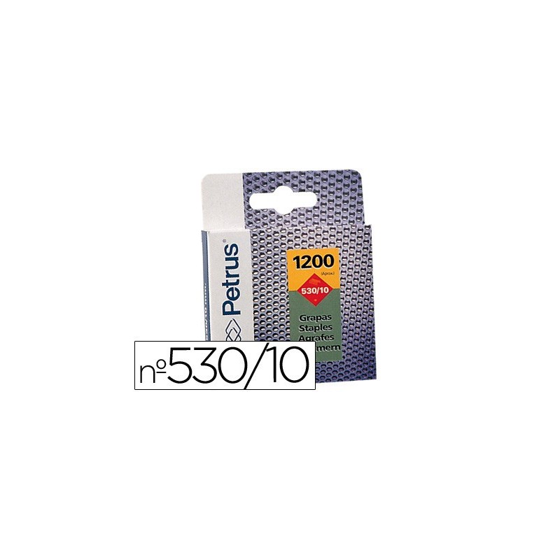 GRAPAS PETRUS N¼ 530/10 CAJA DE 1200 UNIDADES