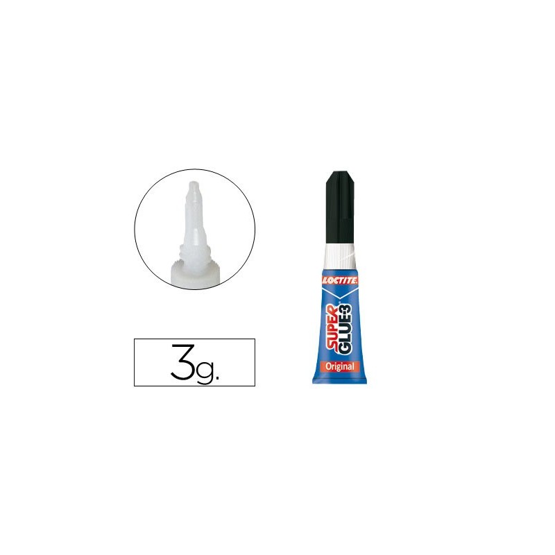 PEGAMENTO LOCTITE 3 GR ADHESIVO INSTANTANEO ORIGINAL UNIDAD