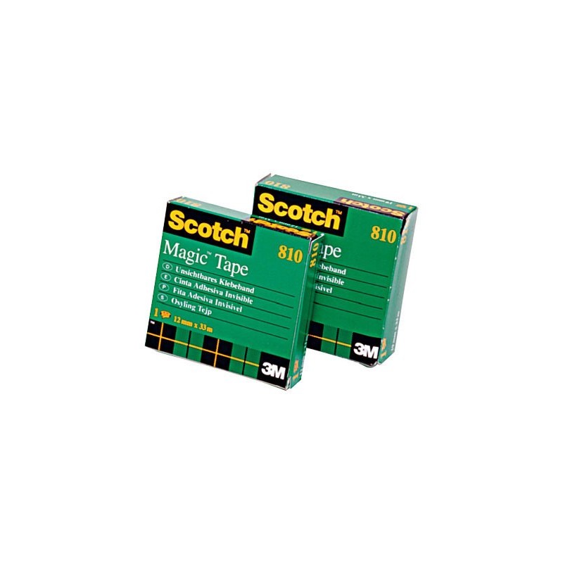 CINTA ADHESIVA SCOTCH MAGIC 66 MT X 19 MM EN CAJA UNITARIA