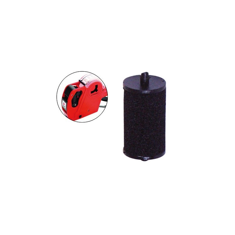 RODILLO ENTINTADOR Q-CONNECT 20 MM TINTA COLOR NEGRO