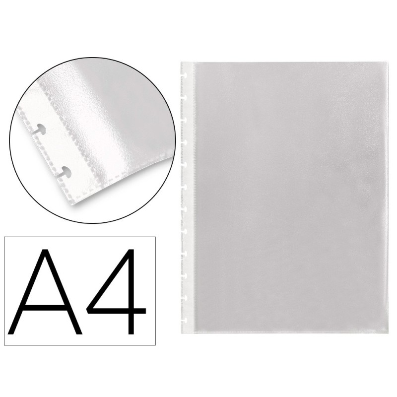 RECAMBIO FUNDA LIDERPAPEL INTERCAMBIABLES DIN A4 BOLSA DE 10 UNIDADES