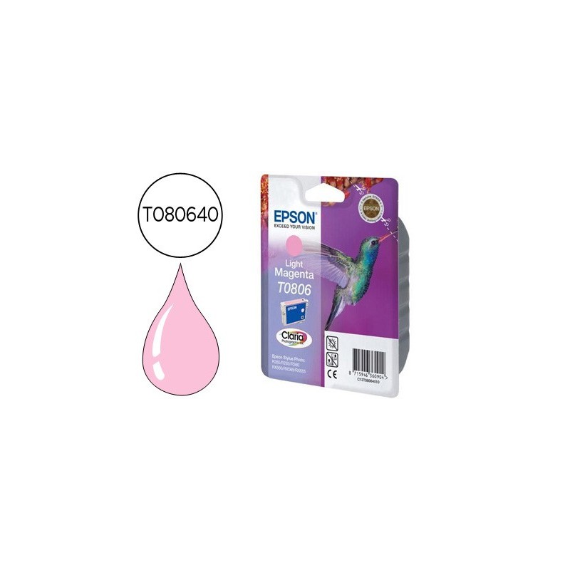 INK-JET EPSON STYLUS PHOTO R265/R360 RX560 MAGENTA CLARO