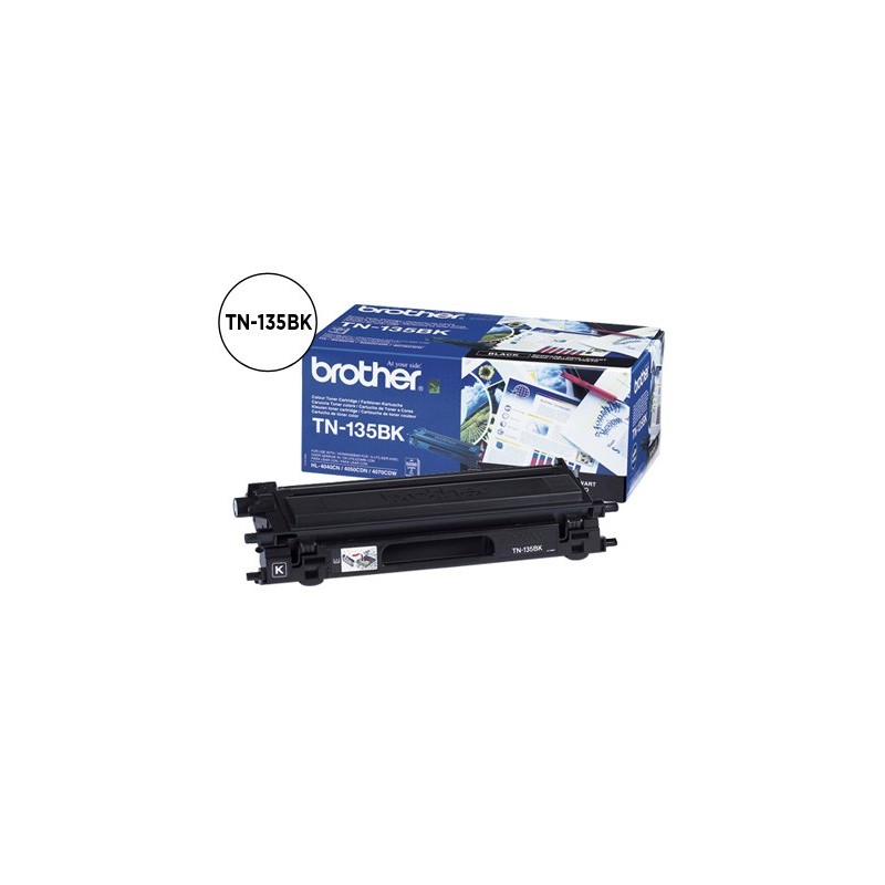 TONER BROTHER TN-135BK HL-4040CN/4050CDN/4070CDW DCP-9040/9045 MFC-9440/9840 NEGRO -5.000@5%-