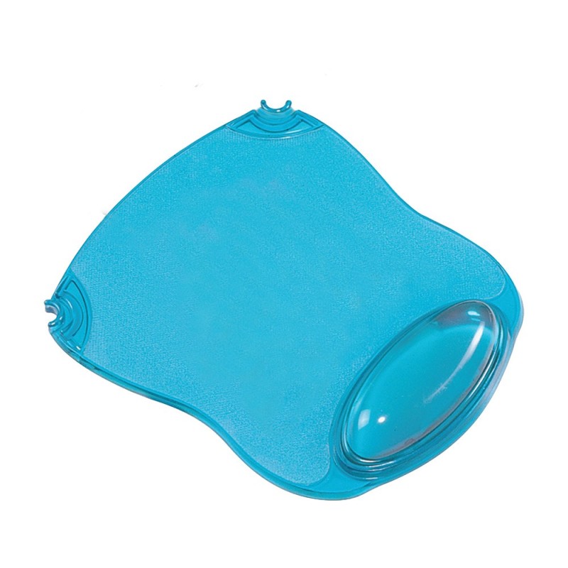 ALFOMBRILLA PARA RATON Q-CONNECT AZUL REPOSAMUECAS DE GEL