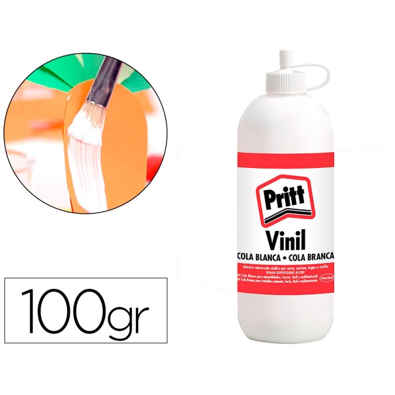 PEGAMENTO PRITT COLA BLANCA 100 GR UNIDAD
