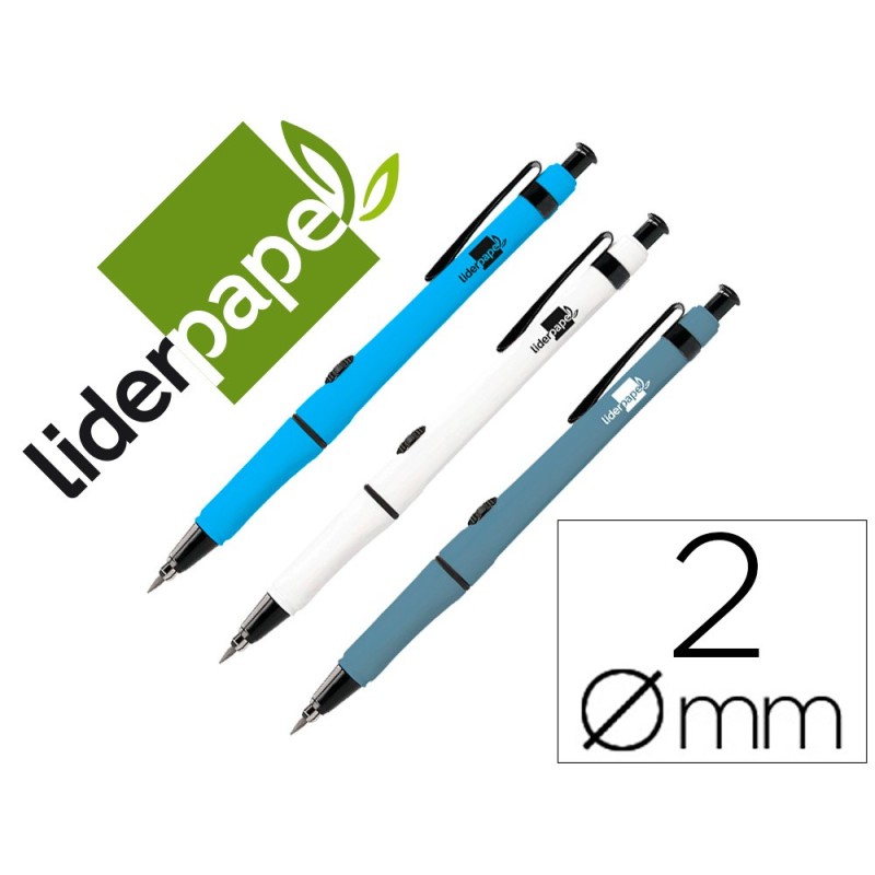PORTAMINAS LIDERPAPEL 2 MM COLORES SURTIDOS