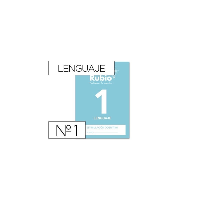 CUADERNO RUBIO ENTRENA TU MENTE ESTIMULACION COGNITIVA LENGUAJE 1