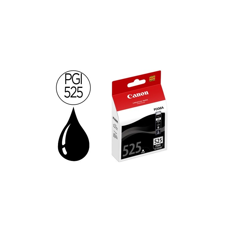 INK-JET CANON PGI- 525 BK NEGRO