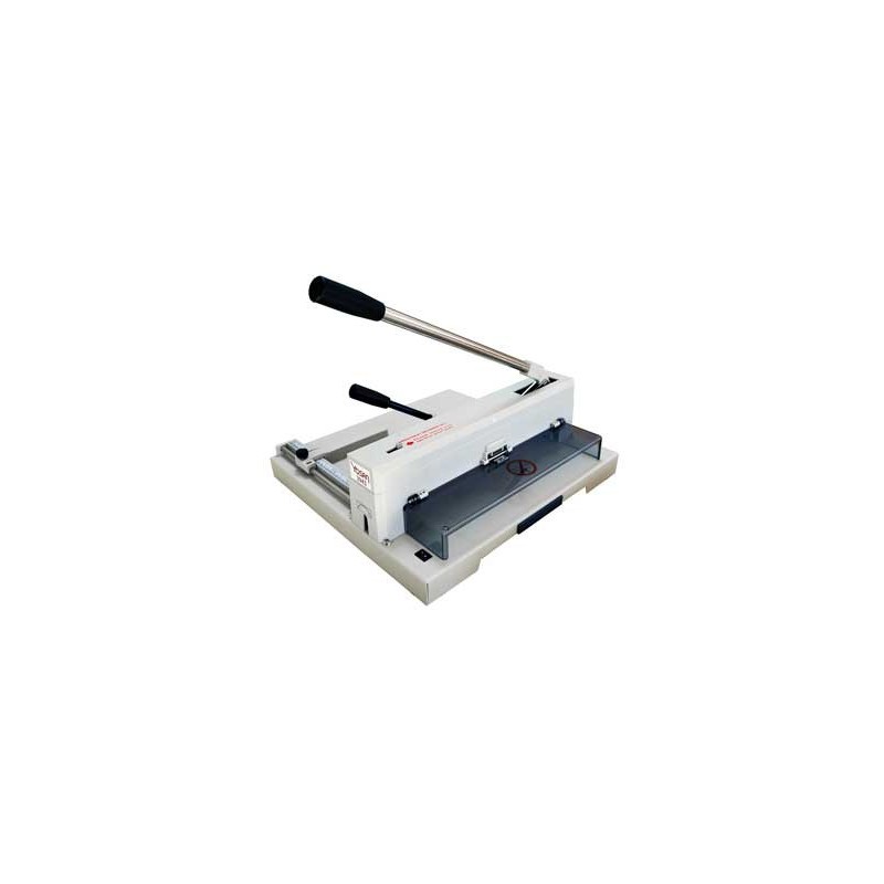GUILLOTINA YOSAN MANUAL PROFESIONAL LARGO DEL CORTE 370MM Y CAPACIDAD 150 HOJAS