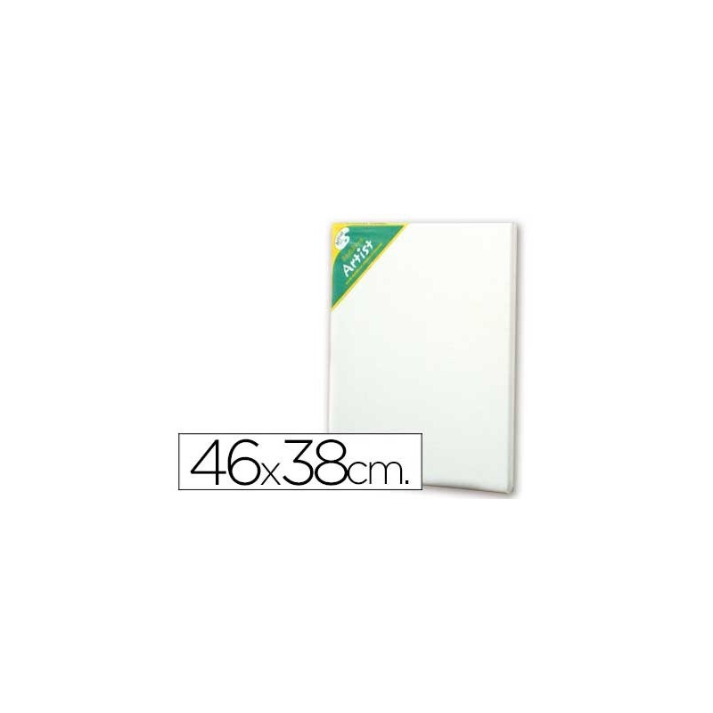 BASTIDOR ARTIST 8F LIENZO GRAPADO TRASERO ALGODON 100% 46X 38 CM