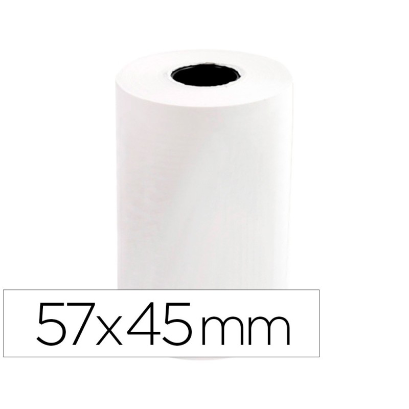 ROLLO SUMADORA Q-CONNECT TERMICO 57X45X11 MM 58 GR SIN BISFENOL A