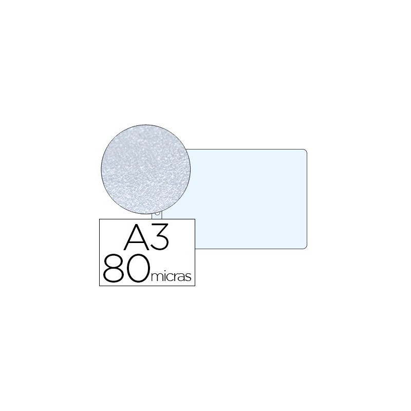 FUNDA MULTITALADRO ESSELTE DIN A3 80 MC POLIPROPILENO APERTURA SUPERIOR PACK DE 10 UNIDADES