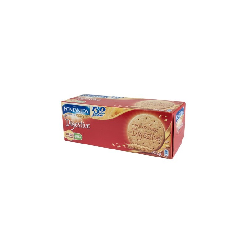 GALLETA FONTANEDA DIGESTIVE FIBRA CAJA DE 400 GR