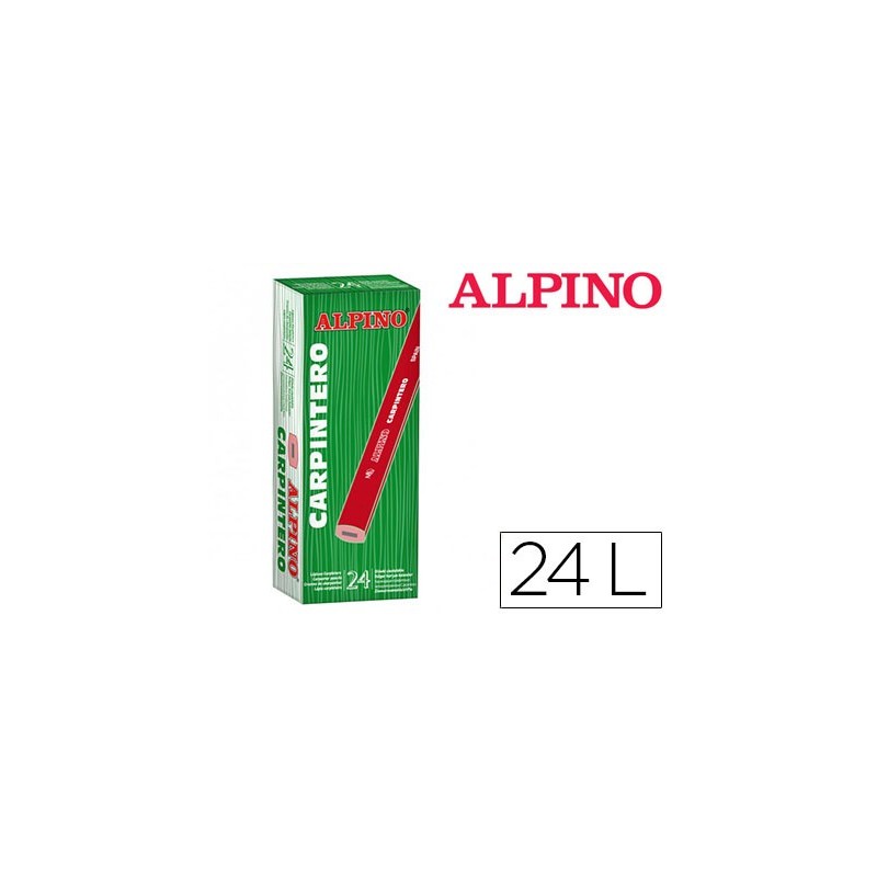 LAPICES ALPINO CARPINTERO CAJA DE 24 UNIDADES