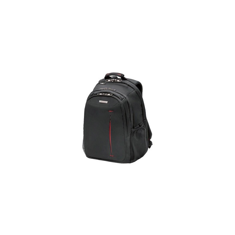 MOCHILA PARA PORTATIL SAMSONITE GUARDIT 14" COLOR NEGRO CON ASA 4 BOLSILLOS EXTERIORES 190X295X430 MM