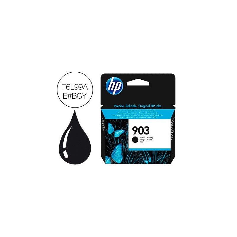 INK-JET HP 903 OFFICEJET PRO 6960 /6970 NEGRO 300 PAG