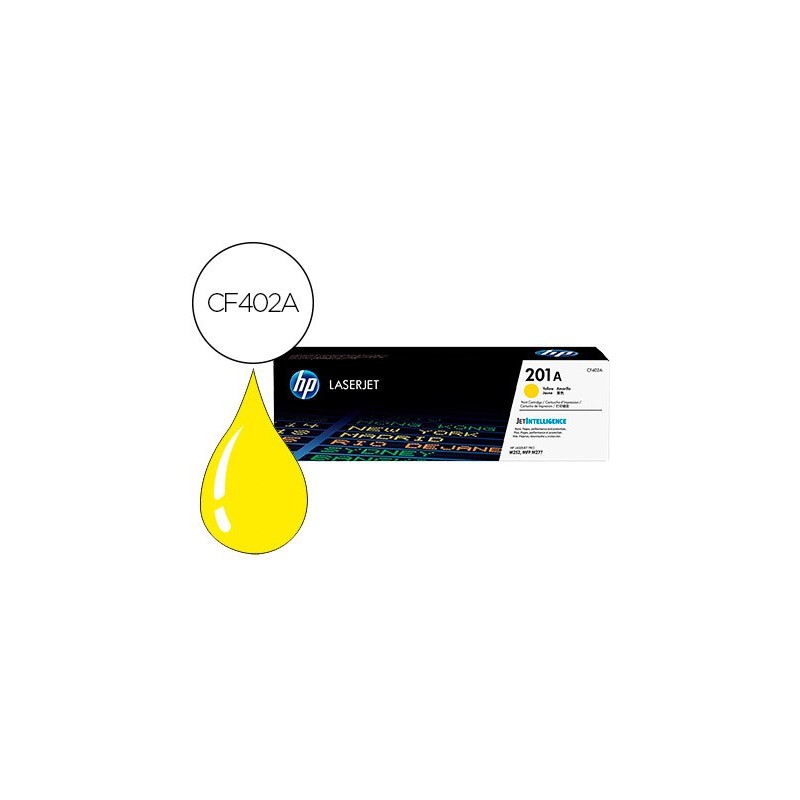 TONER HP COLOR LASERJET PRO MFP M277 / M274 / M252 AMARILLO 1400 PAGINAS