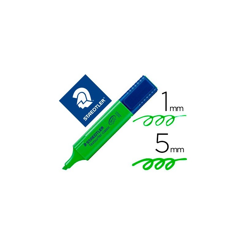 ROTULADOR STAEDTLER TEXTSURFER CLASSIC 364 FLUORESCENTE VERDE