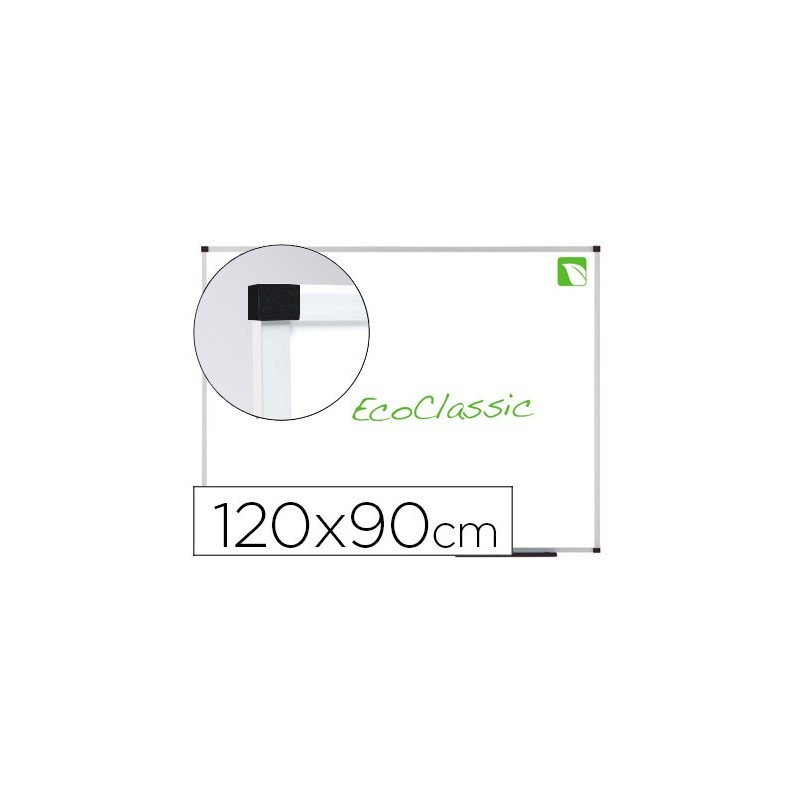 PIZARRA BLANCA NOBO ECO PRESTI PRESTIGE MAGNETICA ACERO VITRIFICADO 1200X900 MM BLANCO