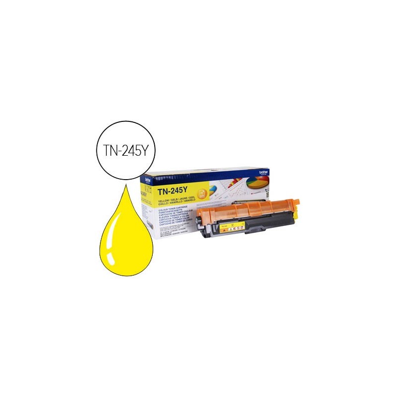 TONER BROTHER TN-245Y 2200 PAG HL3140CW/3150CDW/3170CDW DCP9020CDW/MFC9140CDN 9330CDW/9340CDW AMARILLO