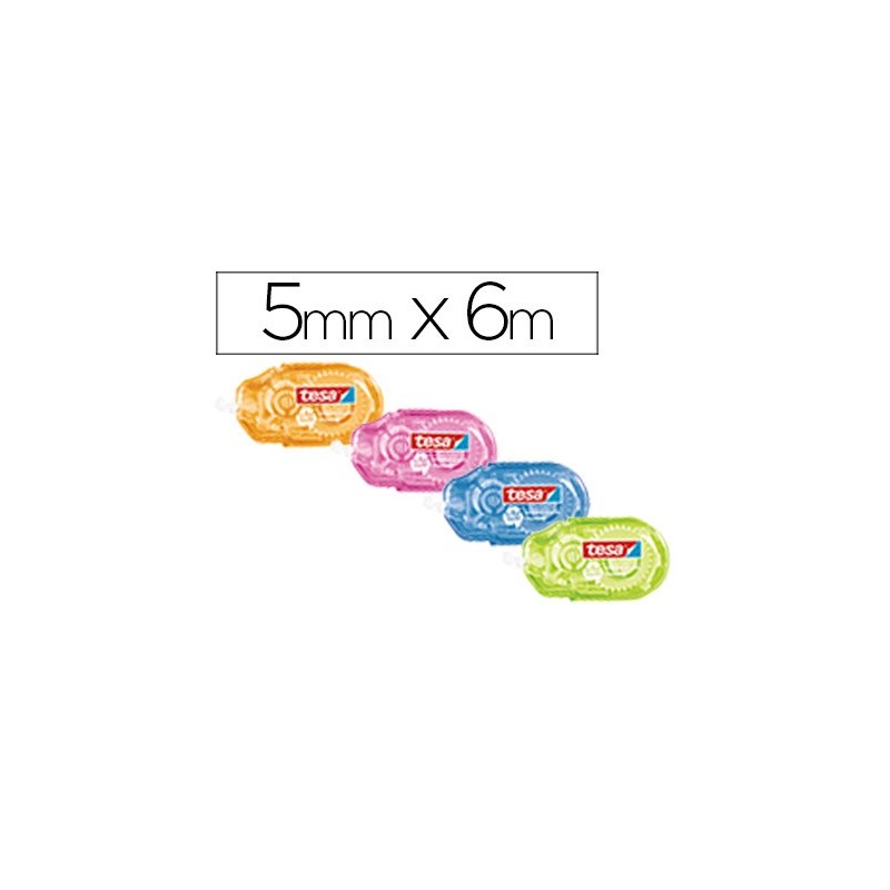 CORRECTOR TESA CINTA MINI 5 MM X 6 M