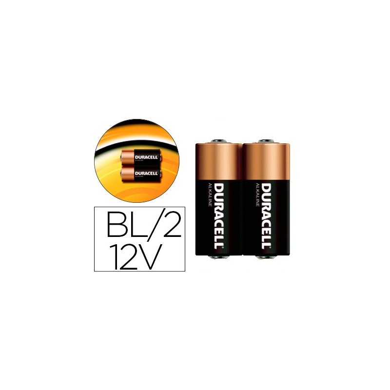 PILA DURACELL ALCALINA SECURITY PARA MANDO 12V BLISTER 2 UNIDADES