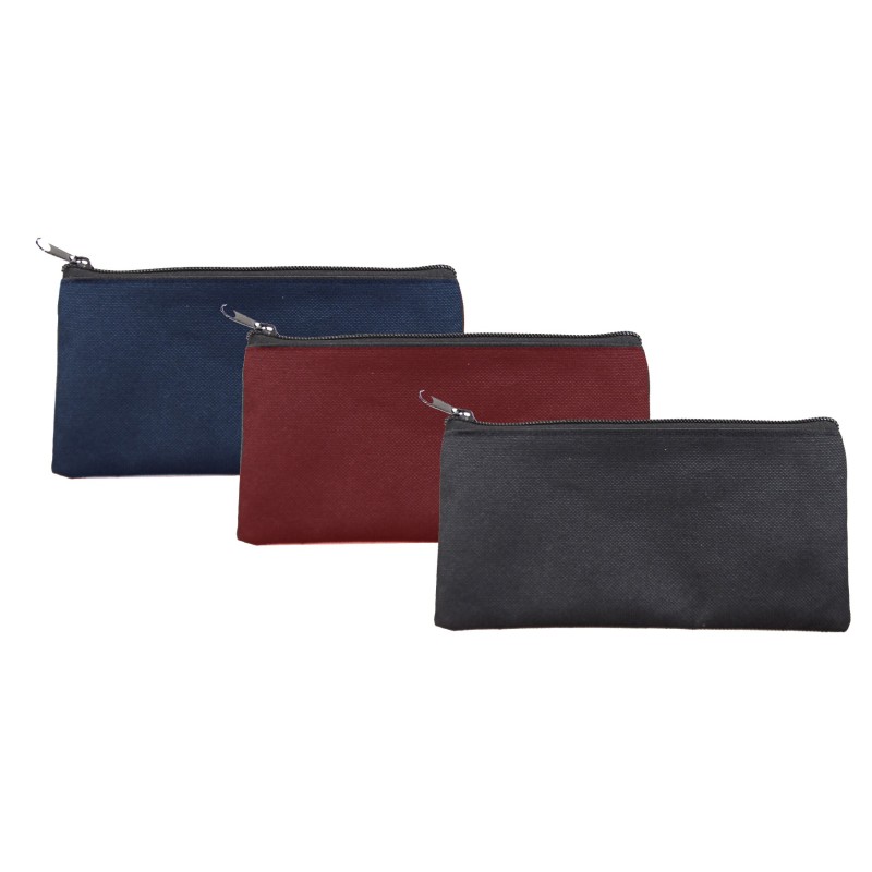 BOLSO ESCOLAR PORTATODO LIDERPAPEL ANCHO COLORES SURTIDOS 200X100 MM