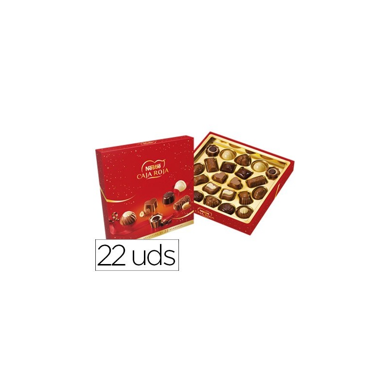 BOMBON NESTLE CAJA ROJA 22 UNIDADES 200 GR