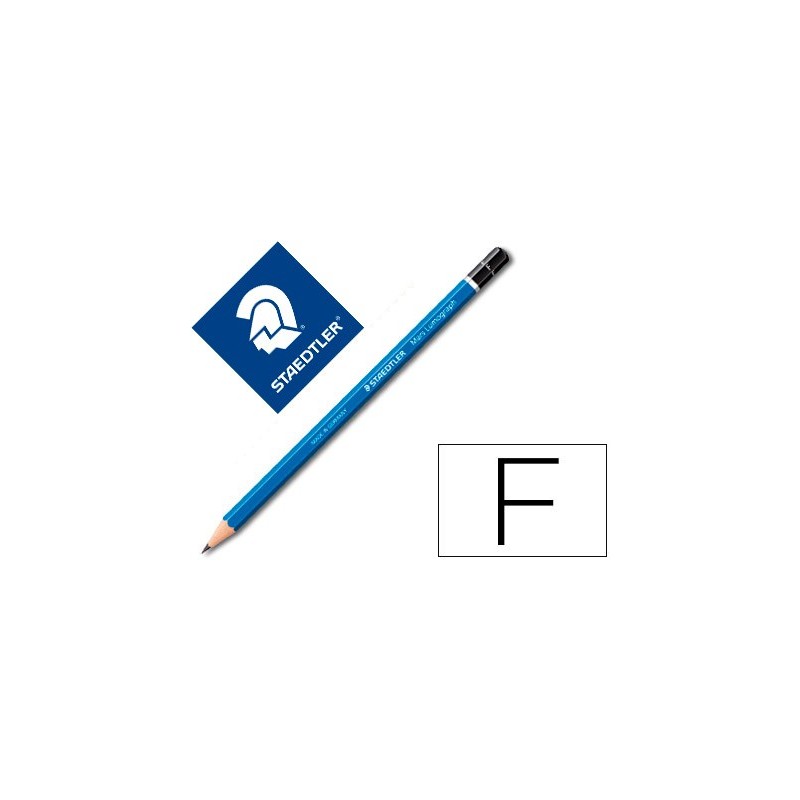 LAPICES DE GRAFITO STAEDTLER MARS LUMOGRAPH 100 F UNIDAD