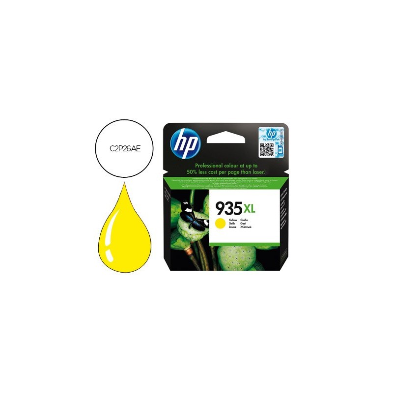 INK-JET HP 935XL OJP 6230 / 6830 AMARILLO -825 PAG-