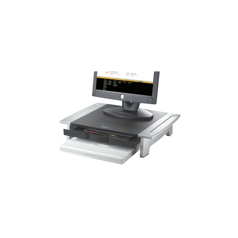 SOPORTE FELLOWES PARA MONITOR TFT OFFICE SUITES AJUSTABLE EN ALTURA CON BANDEJA 100/150X500X364 MM MM COLOR