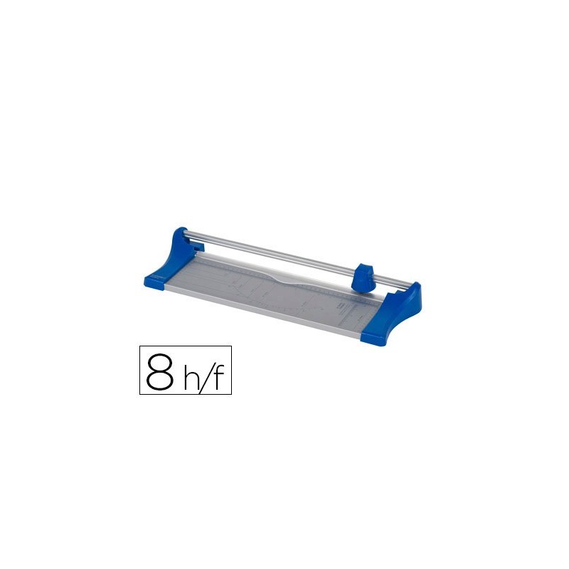 CIZALLA Q-CONNECT METALICA DE RODILLO DE 32 CM CON BASE DE ALUMINIO