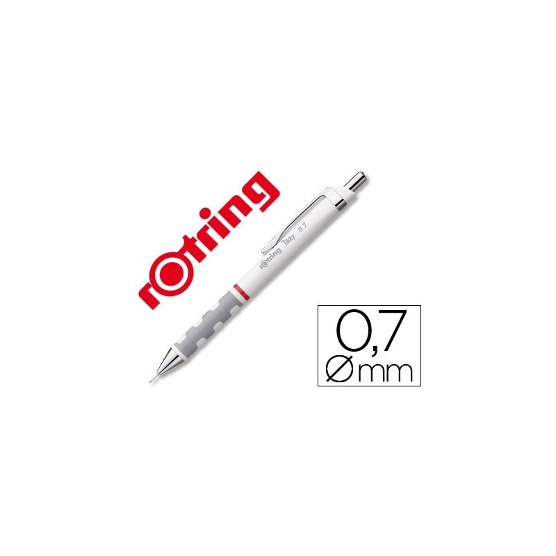 PORTAMINAS ROTRING TIKKY 0,7 MM BLANCO