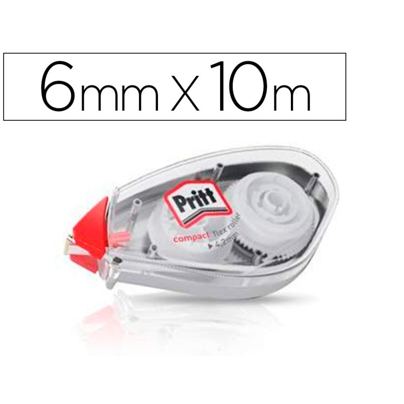 CORRECTOR PRITT ROLLER COMPACT 6 MM X 10 M