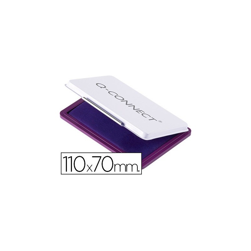 TAMPON Q-CONNECT N¼2 110X70 MM VIOLETA