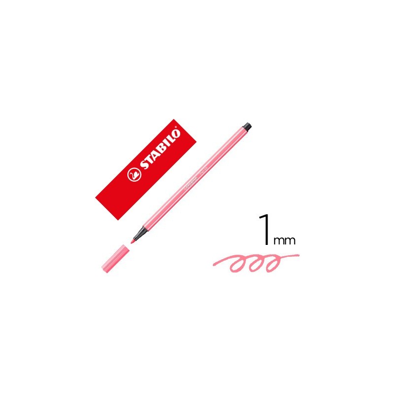 ROTULADOR STABILO ACUARELABLE PEN 68 CARNE OSCURO 1 MM