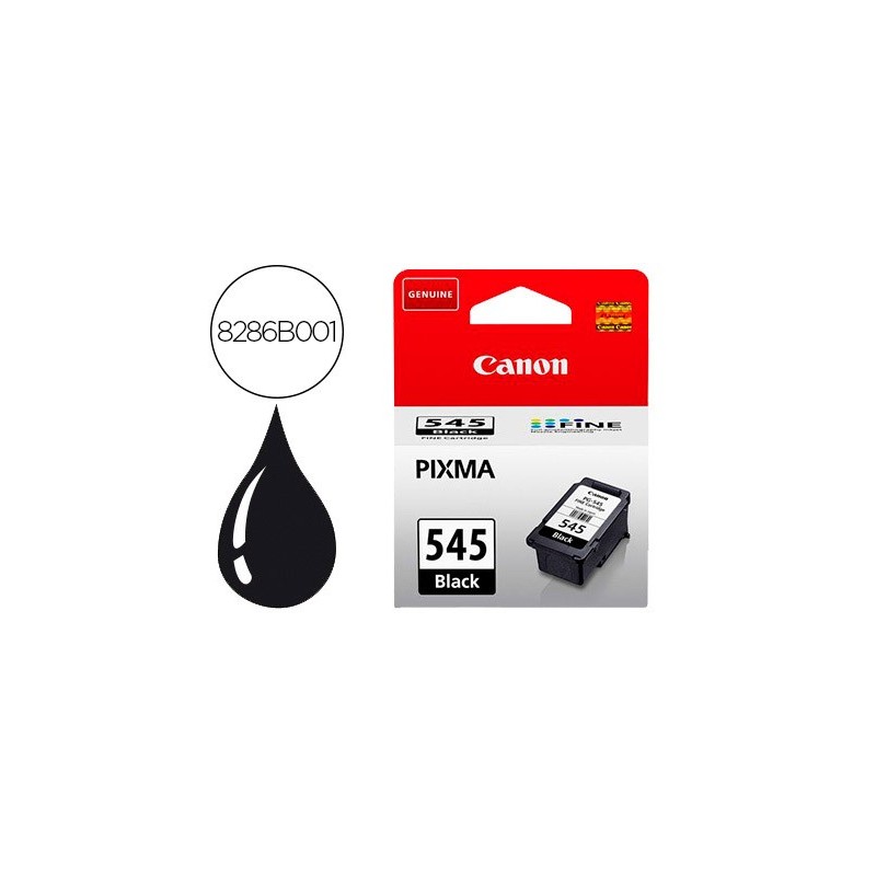 INK-JET CANON PG-545XL MG 2450 / 2550 NEGRO 500 PAG