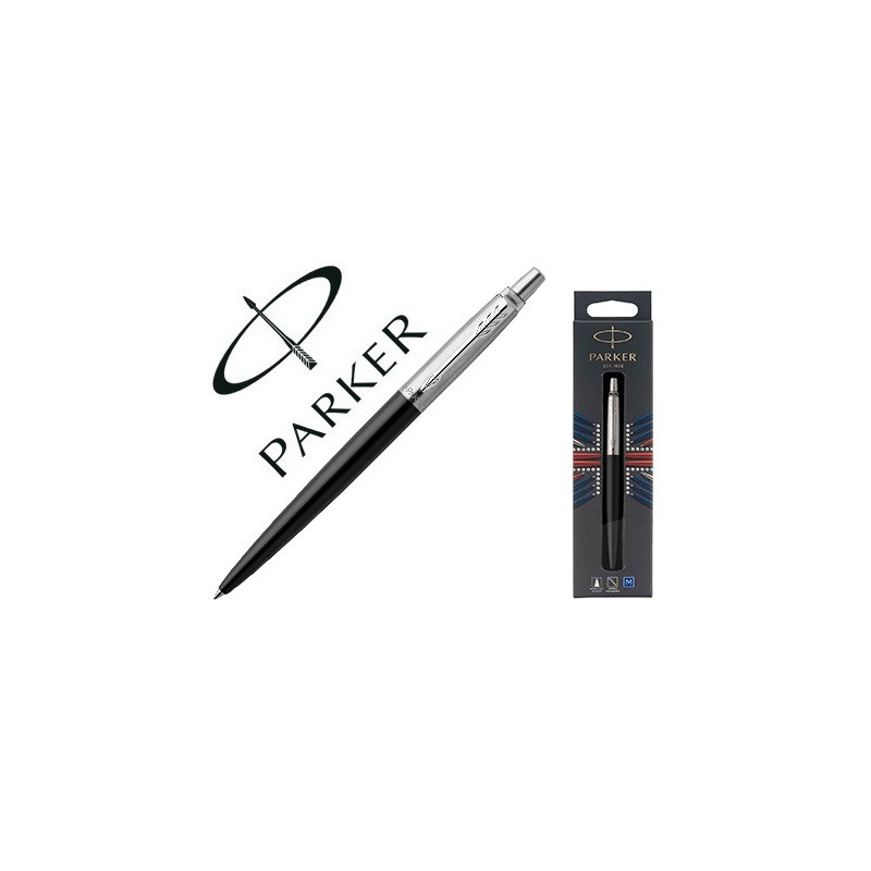 BOLIGRAFO PARKER JOTTER CORE BOND STREET BLACK EN BLISTER