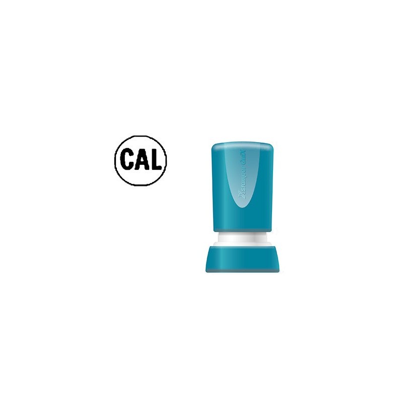 SELLO X'STAMPER QUIX PERSONALIZABLE COLOR NEGRO REDONDO DIAMETRO 14 MM Q-32