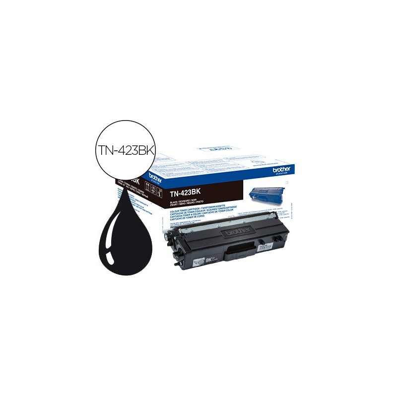 TONER BROTHER TN-423 PARA DCP-L8410 CDN / 8410 CDW / HL-L8260 CDW / MFC-L8360 CDW / 8690 CDW / 8900 CDW NEGRO