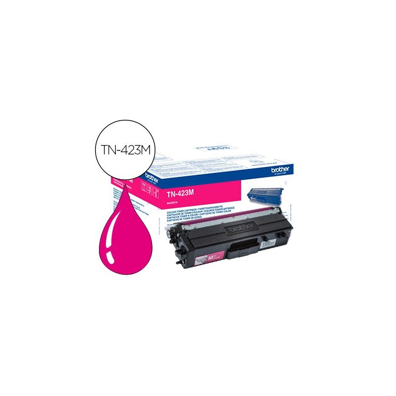 TONER BROTHER TN-423 PARA DCP-L8410 CDN/8410 CDW/ HL-L8260 CDW/MFC-L8360 CDW /8690 CDW/8900 CDW MAGENTA