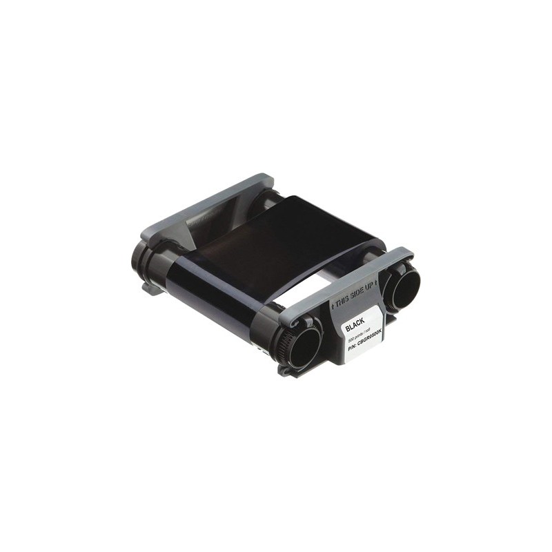 CINTA PARA IMPRESORA DE TARJETA BADGY NEGRA PARA 500 IMPRESIONES