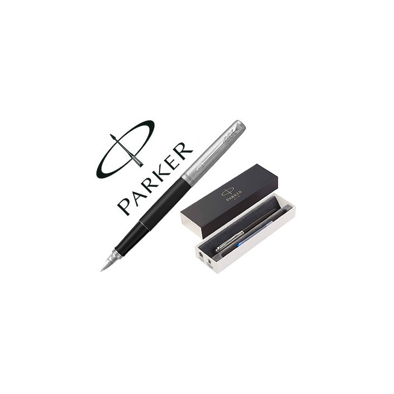 PLUMA PARKER JOTTER BOND STREET NEGRO CT EN ESTUCHE DE REGALO